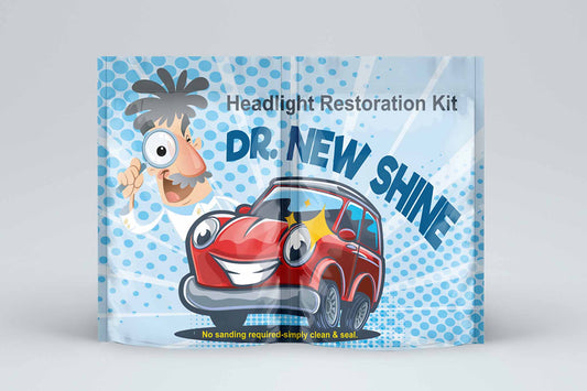 Dr. New Shine - Scheinwerfer-Aufbereitungs-Set